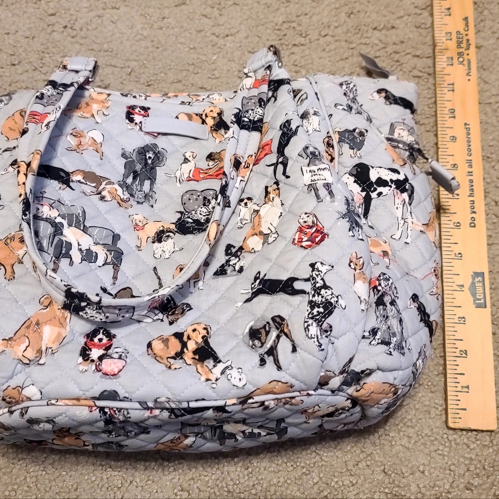Vera Bradley, Dog Show Tote Bag - Grayish Blue - Picture 10 of 11